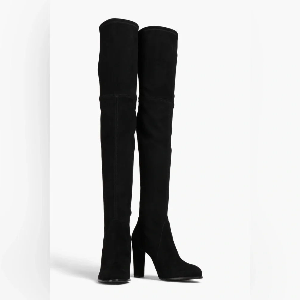 Stuart Weitzman / Highland over the knee suede heeled Boot 7